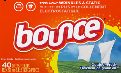 Bounce Outdoor Fresh Dryer Sheets 40 ea