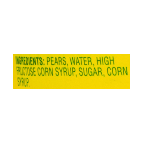 Del Monte Pear Halves 29 oz