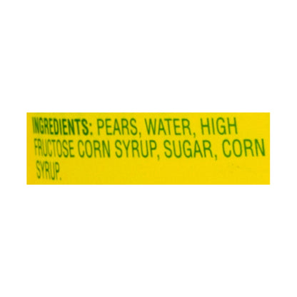 Del Monte Pear Halves 29 oz