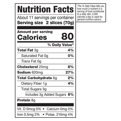 Foster Farms Honey Roasted White Turkey Deli Meat - 28oz