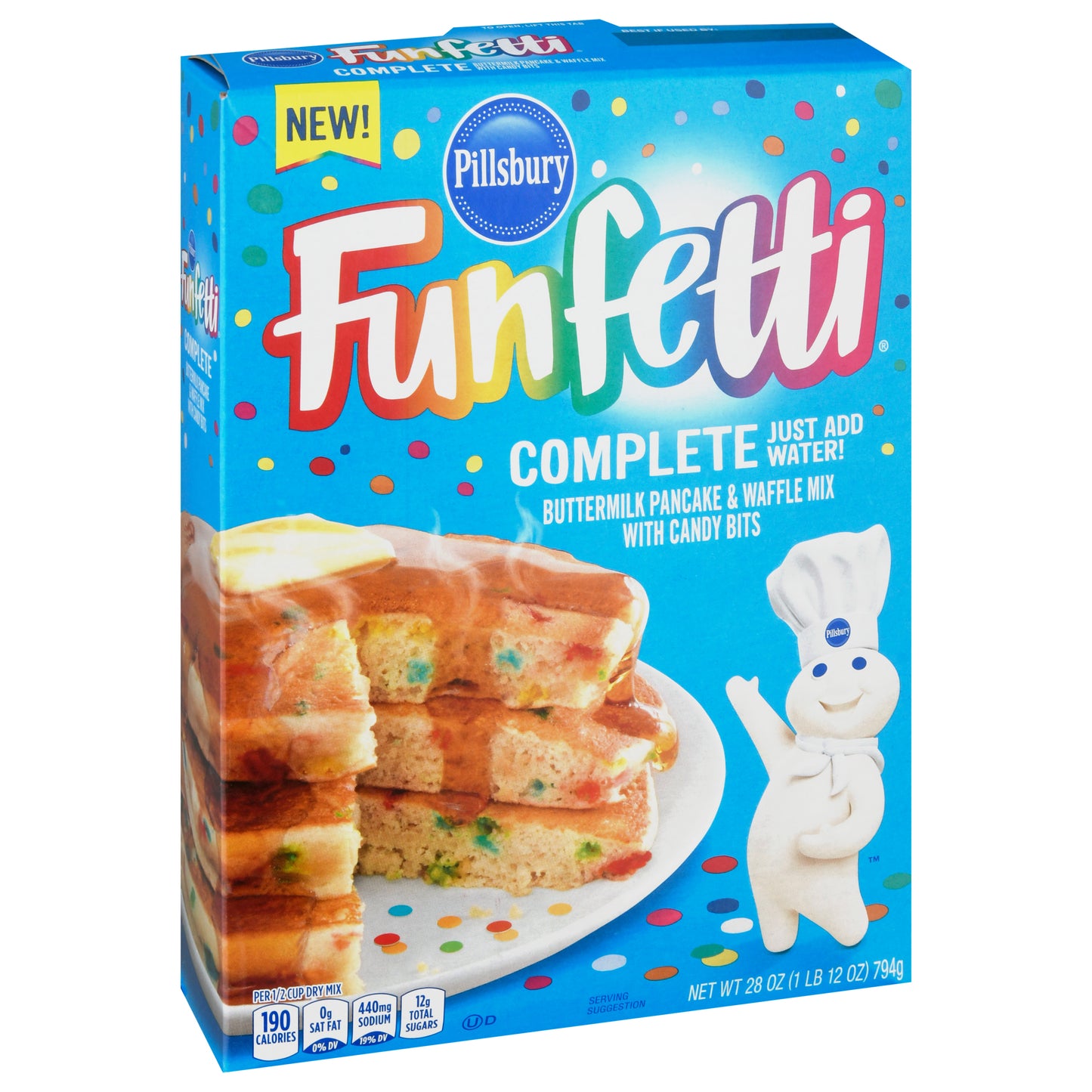 Pillsbury Funfetti Complete Buttermilk Pancake & Waffle Mix 28 oz