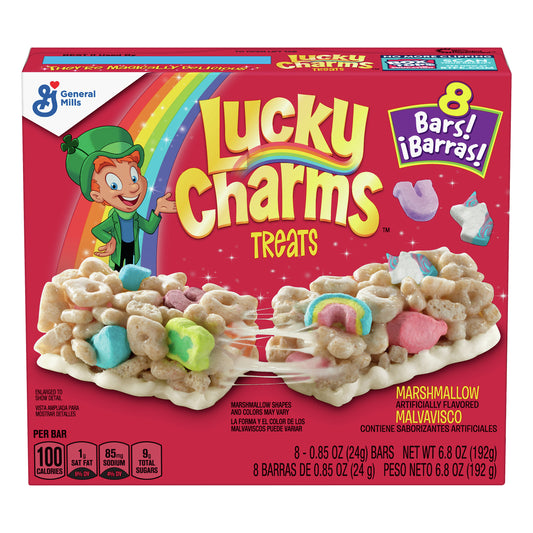Lucky Charms Marshmallow Treats 8 - 0.85 Bars