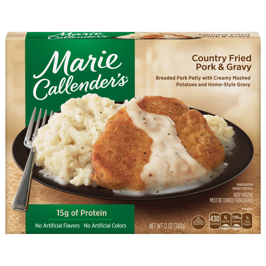 Marie Callender's Country Fried Pork & Gravy 12 oz
