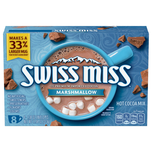 Swiss Miss 8 Pack Marshmallow Hot Cocoa Mix 8 ea