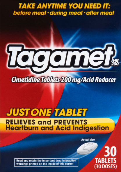 Tagamet Acid Reducer 30 ea