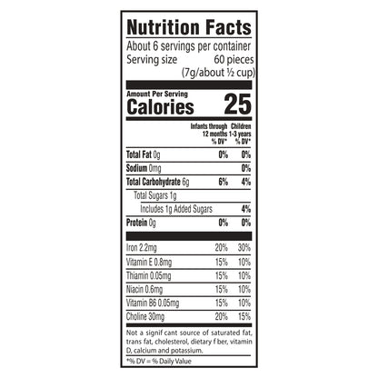Gerber Snacks For Baby Grain & Grow Puffs Banana Canister 1.48 Oz