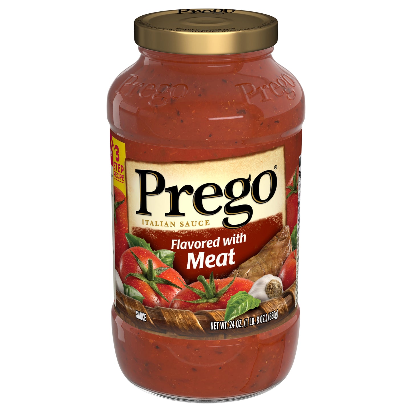 Prego Flavored with Meat Italian Sauce 24 oz