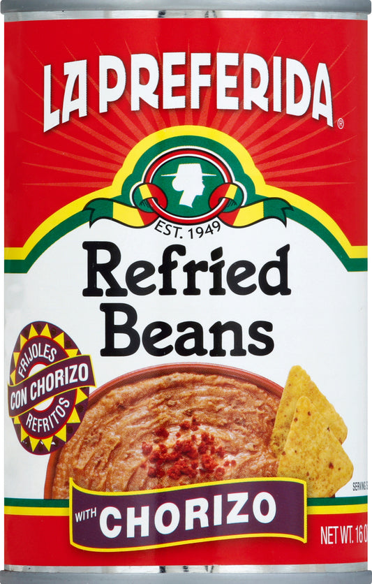 La Preferida Refried Beans 16 oz