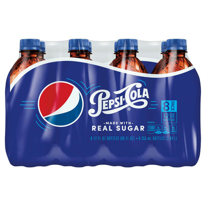Pepsi 8 Pack Real Sugar Cola 8 ea