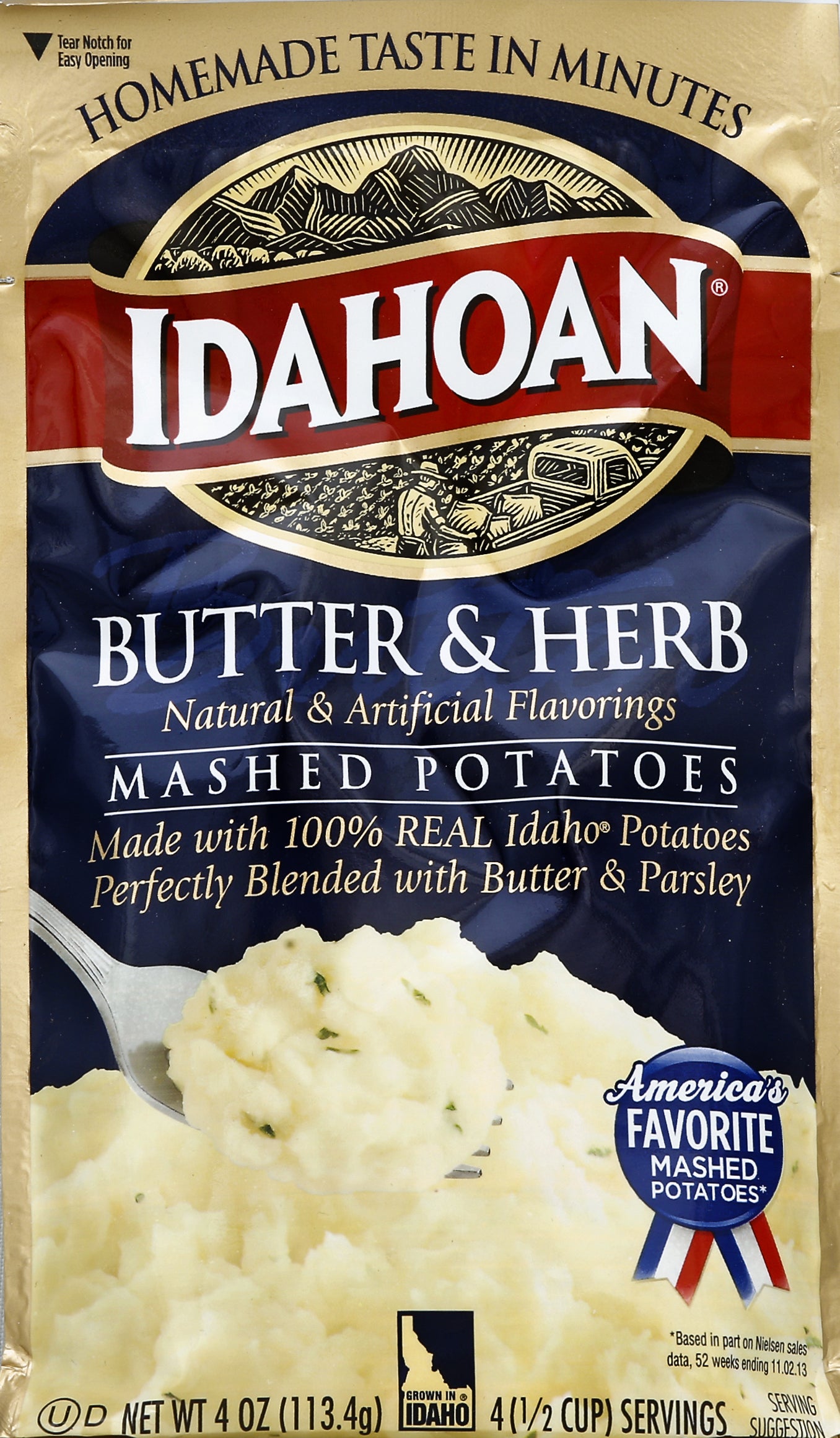 Idahoan Mashed Potatoes 4 oz