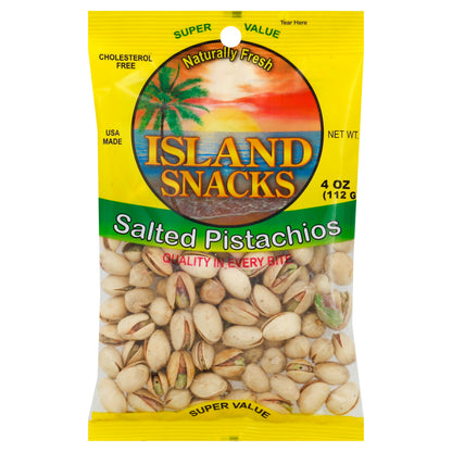 Island Snacks Pistachios 4 oz