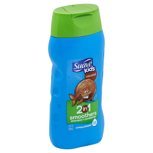 Suave Shampoo + Conditioner 12 oz