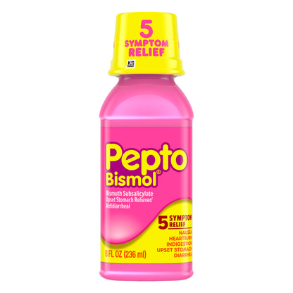 Pepto Bismol Upset Stomach Reliever/Antidiarrheal 8 oz