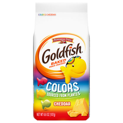 Goldfish Colors Cheddar Baked Snack Crackers 6.6 oz