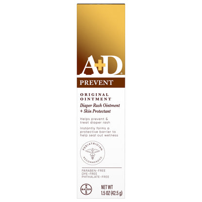 A+D Prevent Original Ointment 1.5 oz Box