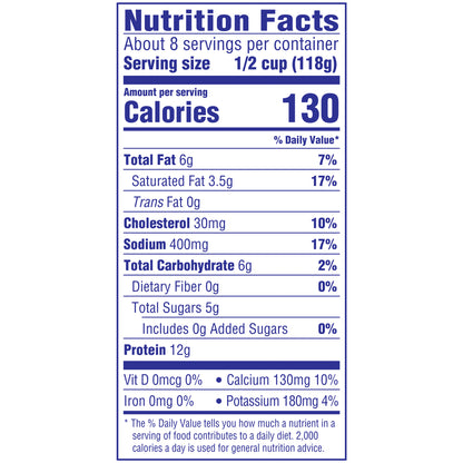 Knudsen Small Curd 4% Milkfat Cottage Cheese 32 oz. Tub