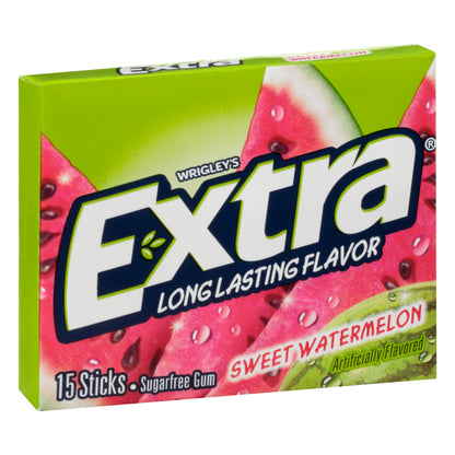 Extra Sugarfree Sweet Watermelon Gum 15 ea