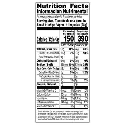 Ruffles Potato Chips, Queso Flavored, 2.5 Oz