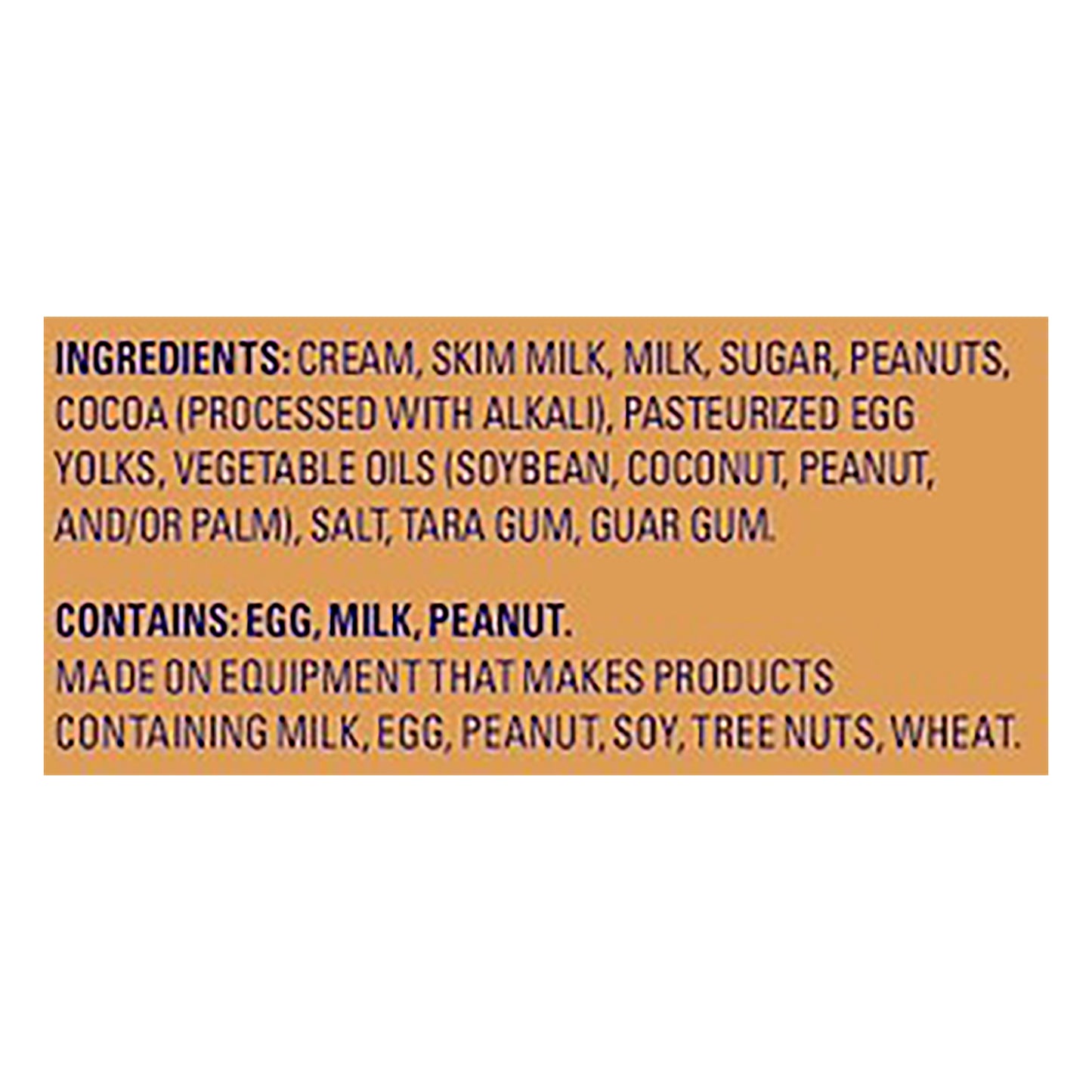 Tillamook Chocolate Peanut Butter Ice Cream 1.5 qt
