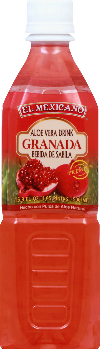 El Mexicano Aloe Vera Drink 16.9 oz