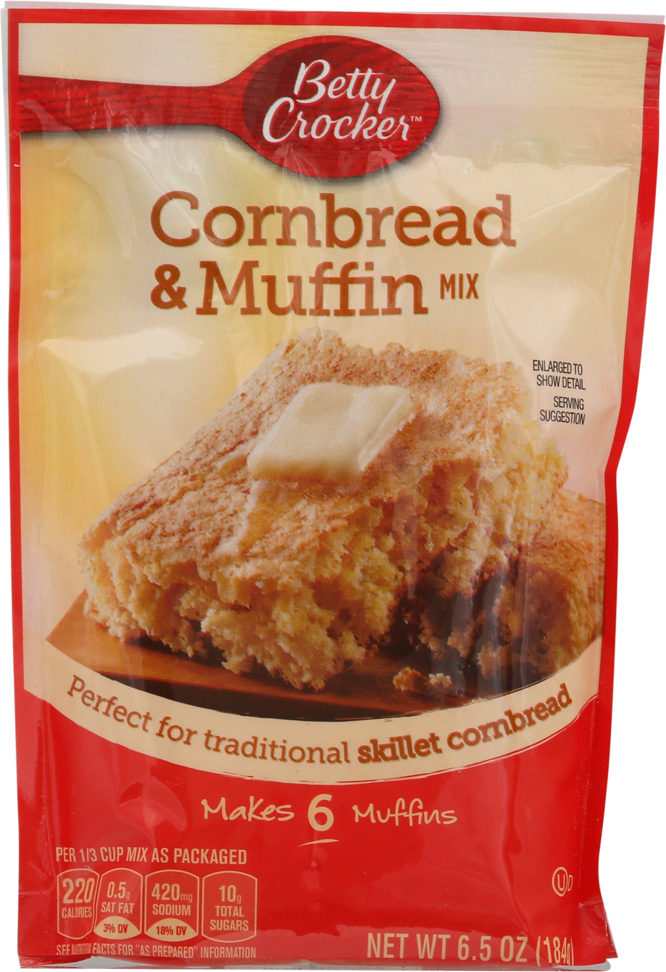 Betty Crocker Cornbread & Muffin Mix 6.5 oz