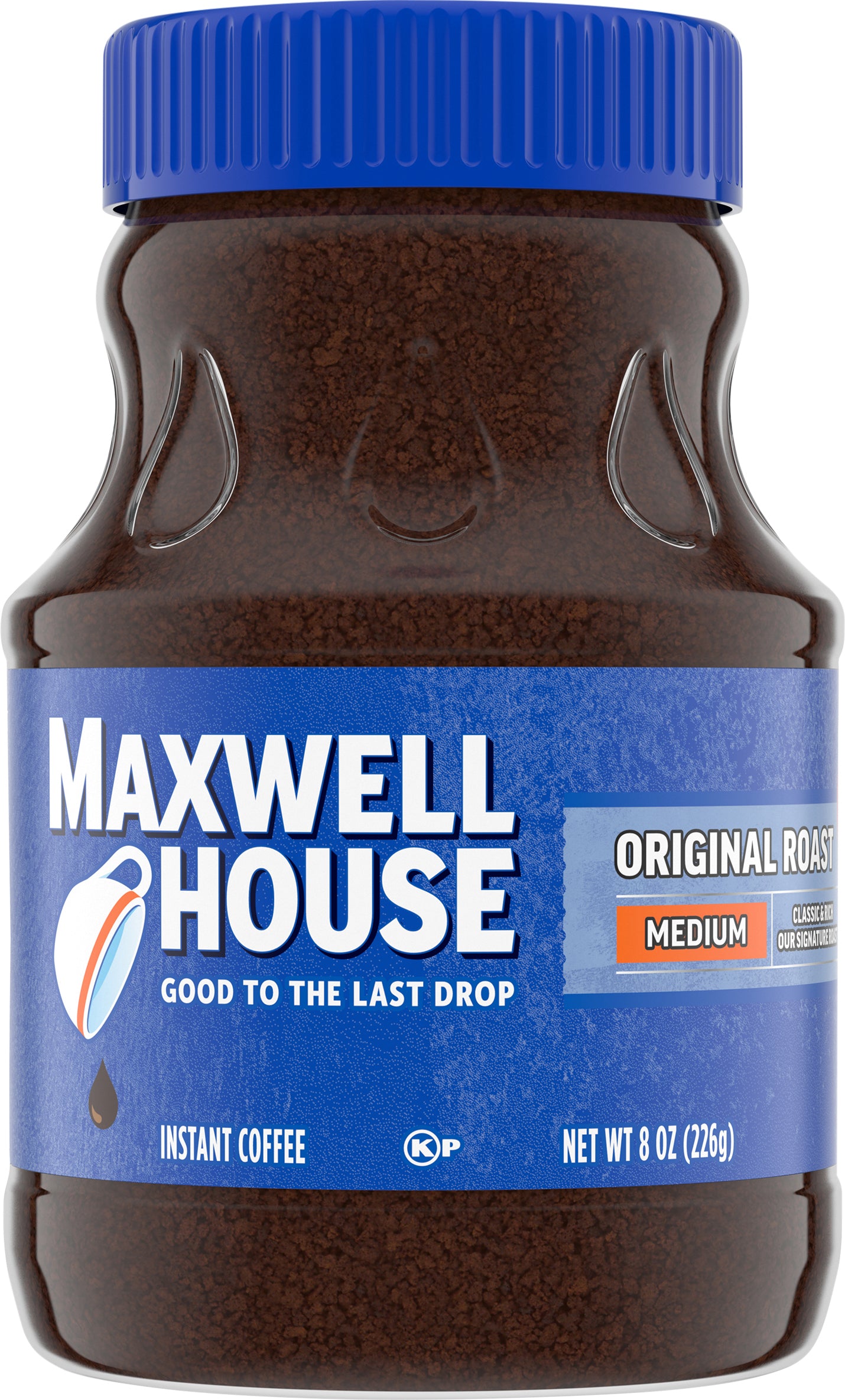 Maxwell House Medium Original Roast Instant Coffee 8 oz Jar