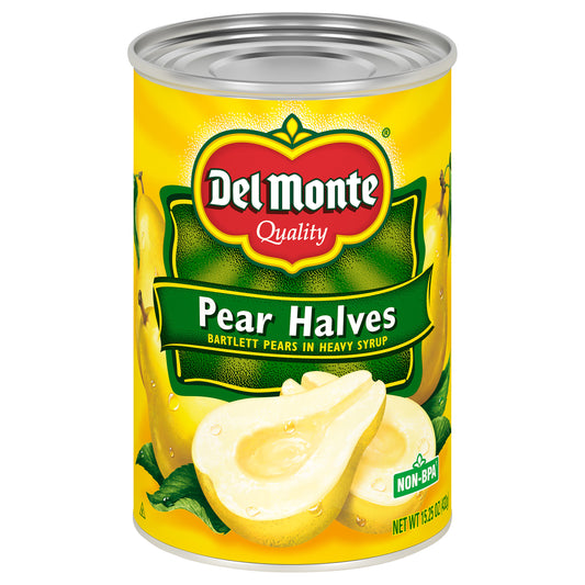 Del Monte Pear Halves 15.25 oz Can