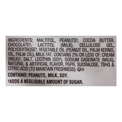 Reese's Zero Sugar Miniature Cups Chocolate Candy & Peanut Butter 3 oz