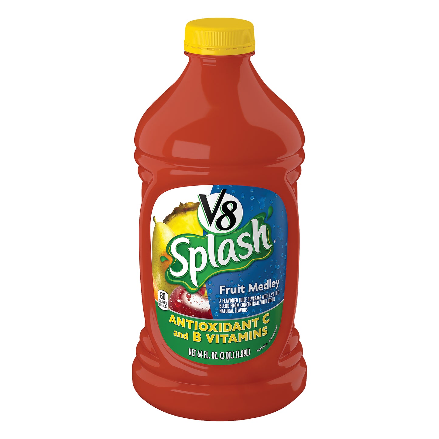 V8 Splash Fruit Medley Juice Beverage 64 oz
