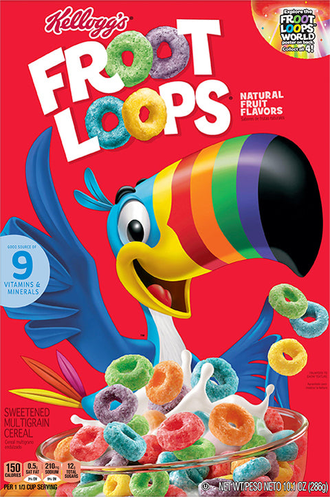 Froot Loops Sweetened Multigrain Cereal 10.1 oz