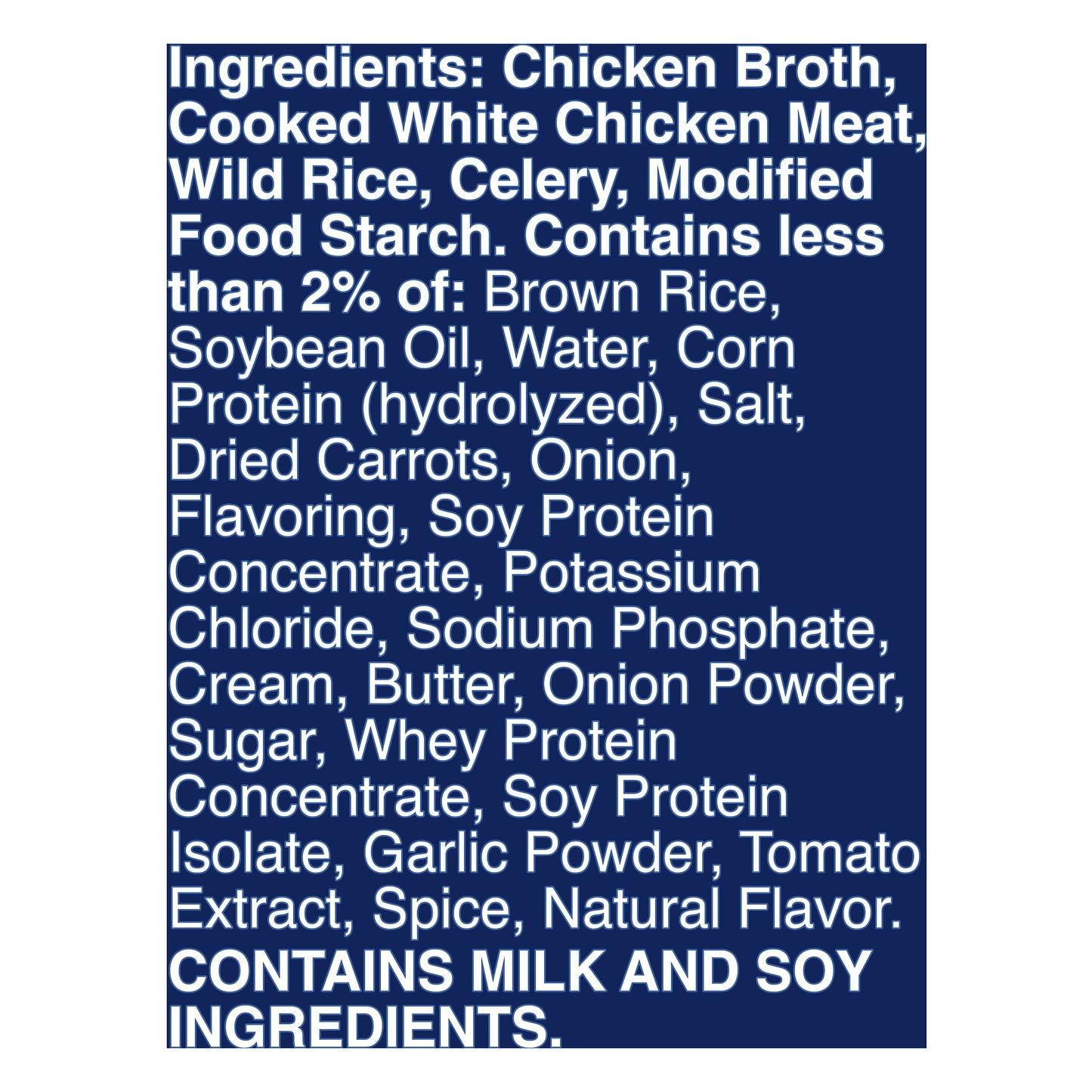 Progresso Creamy Roasted Chicken Wild Rice Soup 18.5 oz