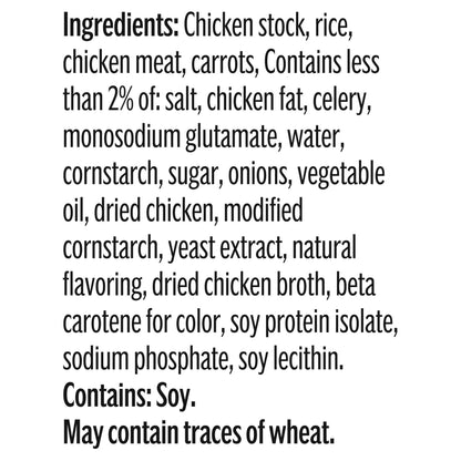 Campbell's Family Size Chicken with Rice Condensed Soup 22.4 oz