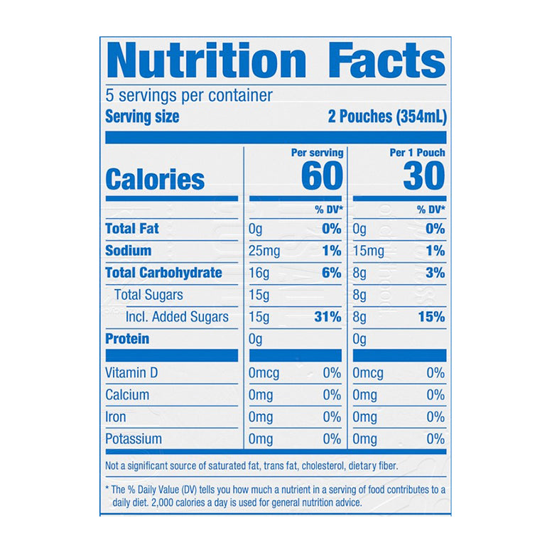 Capri Sun Tropical Fruit 10ct Carton (68794-00001 - C34343566) Wave 2 60 fl oz (1.87 qt) 1.77L Engli
