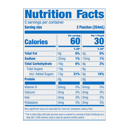 Capri Sun Tropical Fruit 10ct Carton (68794-00001 - C34343566) Wave 2 60 fl oz (1.87 qt) 1.77L Engli