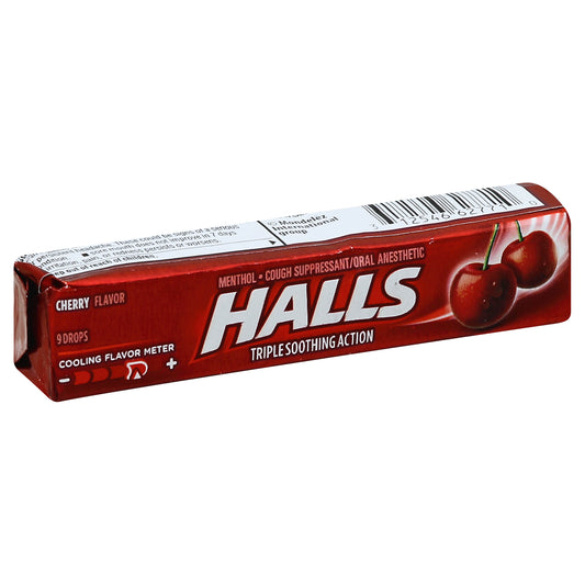 Halls Cough Suppressant/Oral Anesthetic 9 ea