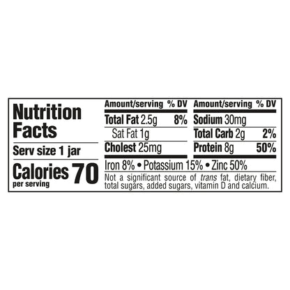 GERBER PRODUCTS COMPANY Gerber Mealtime for Baby Beef and Gravy Label R025A NET WT 2.5 OZ (71g)