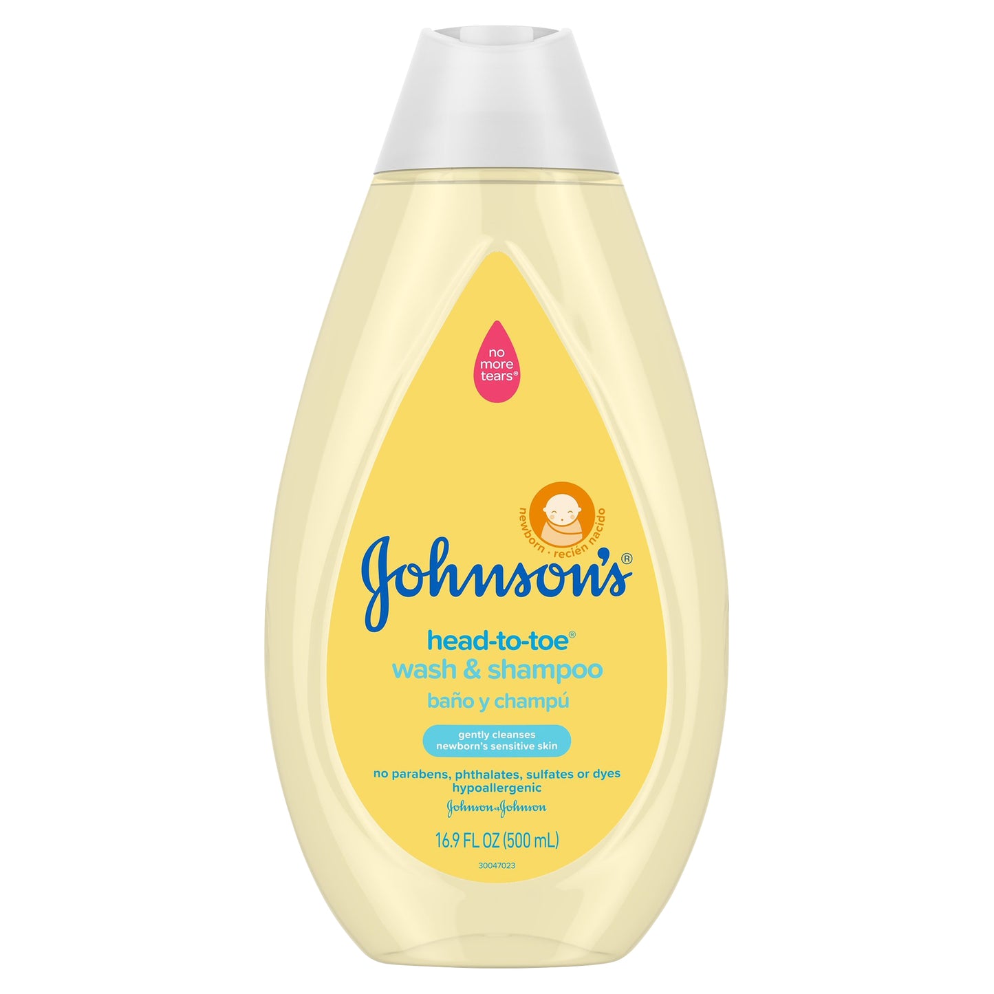 Johnson's Head-To-Toe Tear Free Baby Body Wash & Shampoo, 16.9 fl. oz