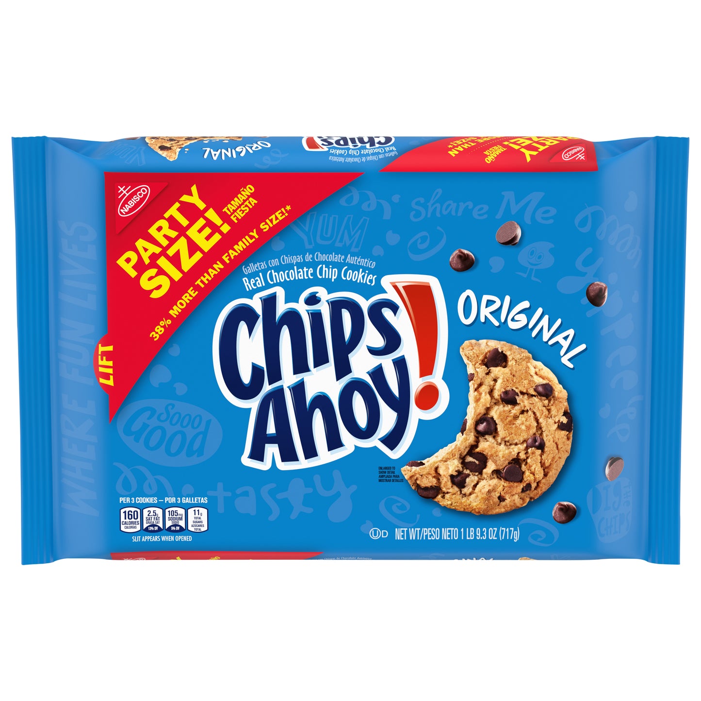 Chips Ahoy! Original Party Size 25.3 Oz
