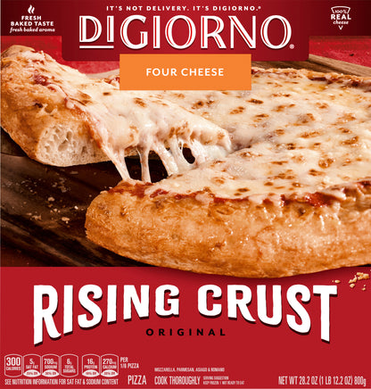 Digiorno Original Rising Crust Four Cheese Pizza 28.2 oz Box