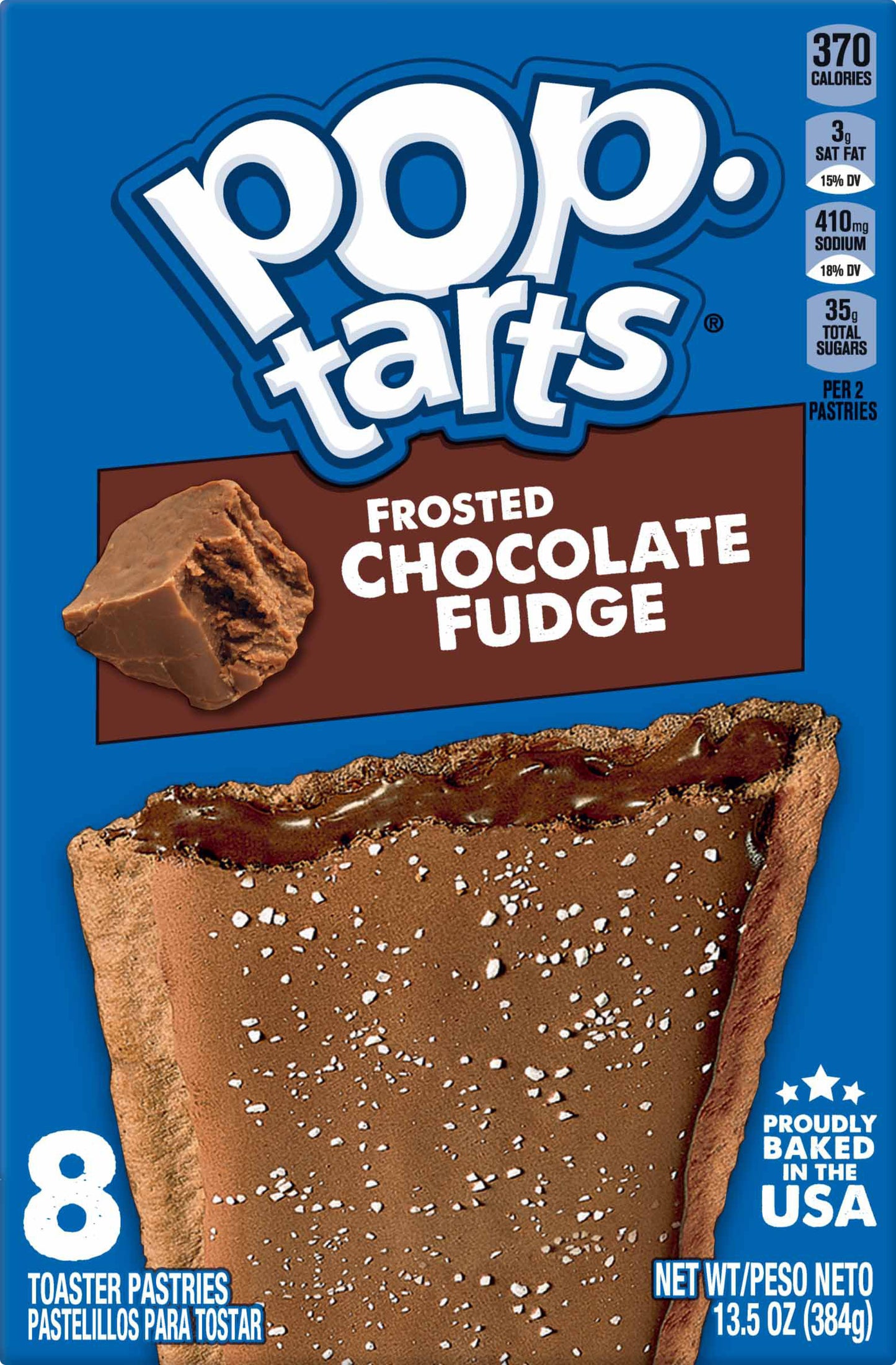 Pop-Tarts Frosted Chocolate Fudge Toaster Pastries 8 ea