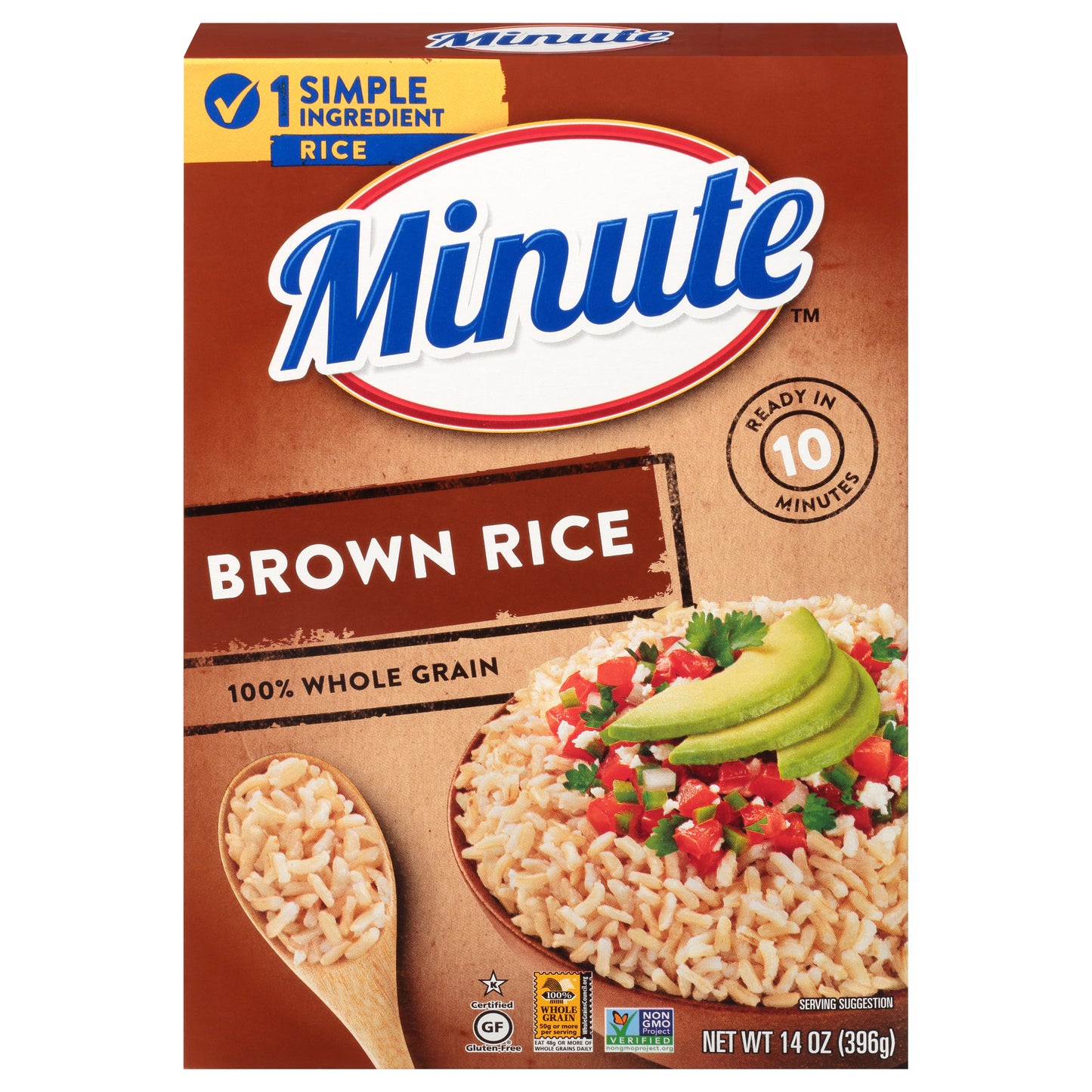 Minute® Brown Rice 14 oz. Box