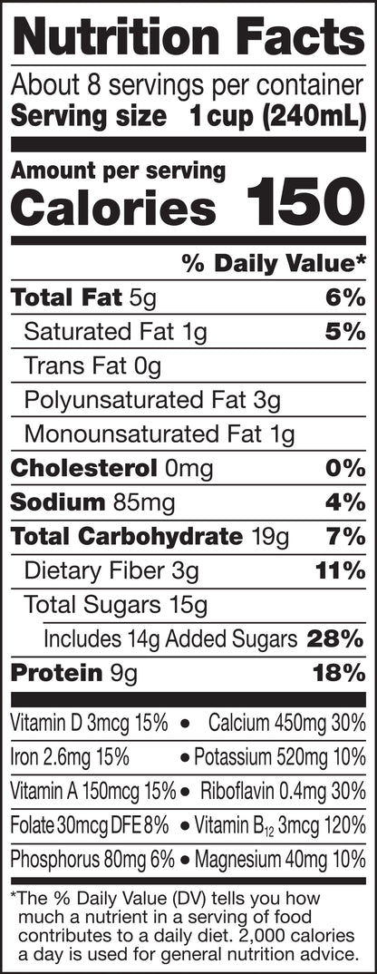 Silk Chocolate Soymilk, Half Gallon