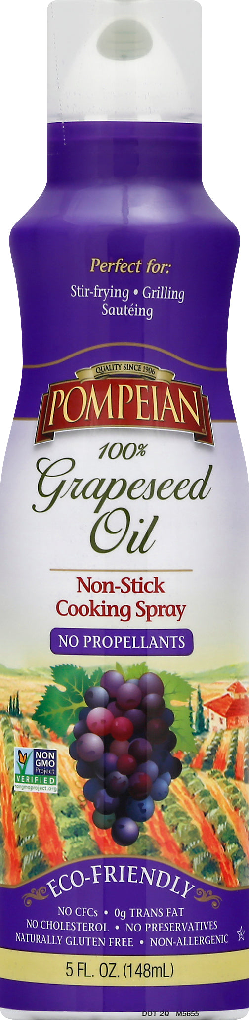 Pompeian 100% Grapeseed Oil 5 oz